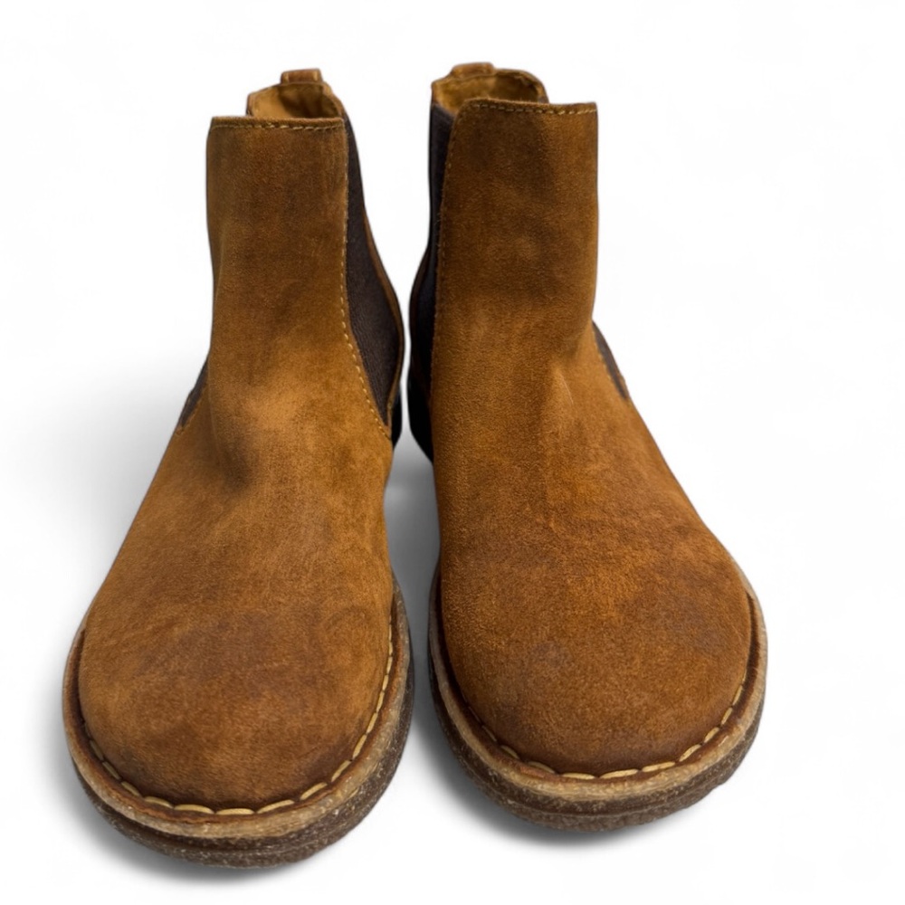 Born Women’s Talyn Brown Glazed Ginger Chelsea Boots Size 7/38 - Picture 2 of 6